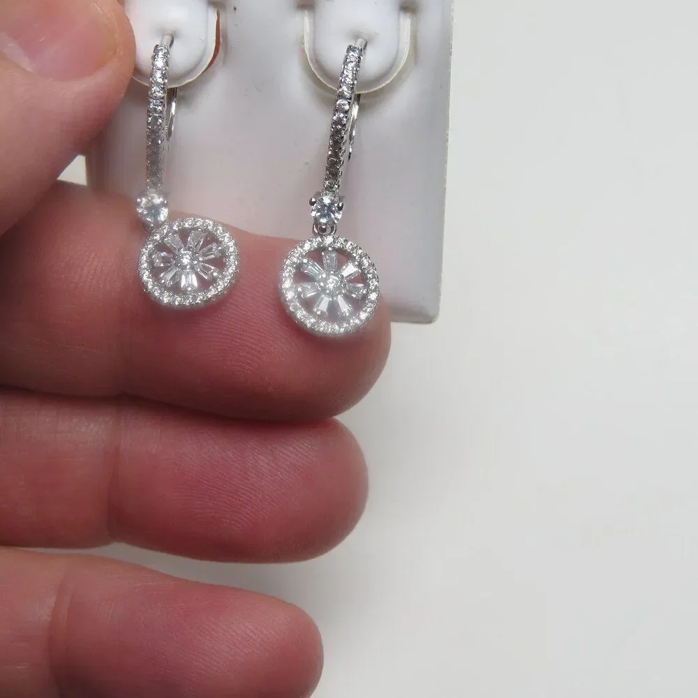 Sterling Silver Earring Hand Crafted Dangling